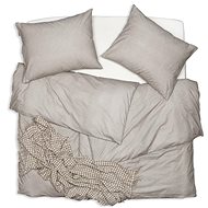SCANquilt bed linen KLASIK beige square - Bed Linen