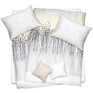 SCANquilt bed linen SATÉN DESIGN grass beige-yellow-black - Bed Linen