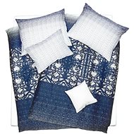 SCANquilt bed linen SATÉN DESIGN blue - Bed Linen