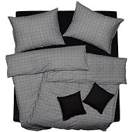 SCANquilt bed linen KLASIK SOFT cube gray - Bed Linen
