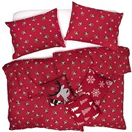 SCANquilt bed linen CLASSIC reindeer red - Bed Linen