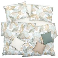 SCANquilt bed linen KLASIK SOFT sheets gold 140 × 200/70 × 90 cm - Bed Linen