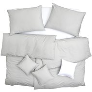 SCANquilt bed linen SATEN PLUS light grey 140 × 200/70 × 90 cm - Bed Linen