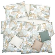 SCANquilt bed linen SATIN PLUS gold 140 × 200/70 × 90 cm - Bed Linen