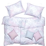 SCANquilt bed linen KLASIK ornament patch pastel 140 × 200/70 × 90 cm - Bed Linen