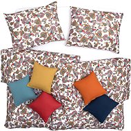 SCANquilt bedding ART JERSEY granada variegated 140 × 200/70 × 90 cm - Bed Linen