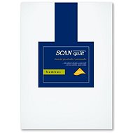 SCANquilt sheet BAMBUS LYCRA white 200x220 cm - Bedsheet
