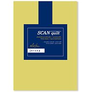 SCANquilt sheet JERSEY ELASTIC LYCRA yellow-green 200 × 220 cm - Bedsheet