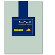 SCANquilt sheet BAMBUS LYCRA light blue 180x200 cm - Bedsheet