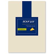 SCANquilt sheet BAMBUS LYCRA cream 200x220 cm - Bedsheet