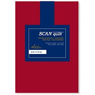 SCANquilt sheet JERSEY ELASTIC LYCRA red 180 × 200 cm - Bedsheet