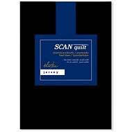 SCANquilt sheet JERSEY ELASTIC LYCRA black 180 × 200 cm - Bedsheet