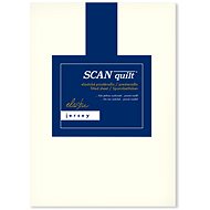 SCANquilt sheet JERSEY ELASTIC LYCRA cream 160 × 200 cm - Bedsheet