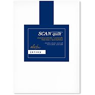 SCANquilt sheet JERSEY ELASTIC LYCRA white 100 × 220 cm - Bedsheet
