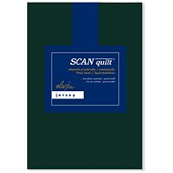 SCANquilt sheet JERSEY ELASTIC LYCRA dark green 90 × 200 cm - Bedsheet