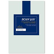 SCANquilt sheet JERSEY ELASTIC LYCRA aqua blue 160 × 200 cm - Bedsheet