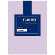 SCANquilt sheet JERSEY ELASTIC LYCRA light purple 180 × 200 cm - Bedsheet