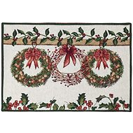 SCANquilt placemats MOTIV Advent wreaths green-red - Placemat