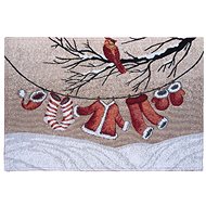 SCANquilt placemats MOTIV santa clothes red and white - Placemat