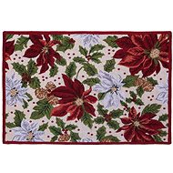 SCANquilt tablecloth MOTIV poinsettia red and white - Placemat