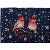 Scanquilt placemats Birds motif blue-red - Placemat