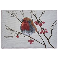 Scanquilt placemats Bird motif cream red - Placemat
