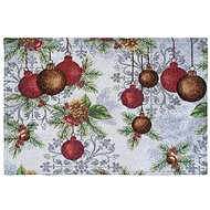 Scanquilt Placemats Lurex motif Christmas decorations grey silver - Placemat