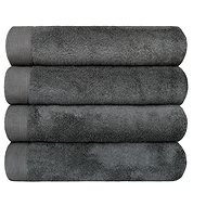 SCANquilt towel MODAL SOFT dark grey 50 × 30 cm - Towel