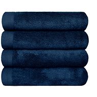 SCANquilt towel MODAL SOFT dark blue 100 × 50 cm - Towel