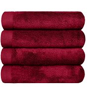 SCANquilt towel MODAL SOFT burgundy 50 × 30 cm - Towel