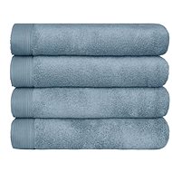 SCANquilt towel MODAL SOFT grey blue 50 × 30 cm - Towel