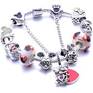 Silver Star Bluefern ladies bracelet 18 cm - Bracelet
