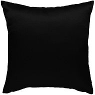 SCANquilt pillowcase Classic Uni black 40×40 - Pillowcase