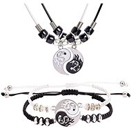 Predator Q1 Set Yin Yang - Chains and bracelets with pendants (4 pieces) - Chain Necklace