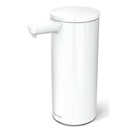 Simplehuman Érintésmentes szappanadagoló, 266 ml, fehér acél, tölthető - Szappanadagoló