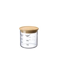 SIMAX Container with scale and wooden lid 0,5 l - Storage Jar