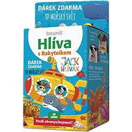 Imunit Jack Mushroom with sea buckthorn for children 60 tablets + 3D sea world - Oyster Mushroom