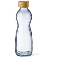 SIMAX Glasflasche 0,75 l mit Bambusdeckel - Trinkflasche