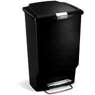 Simplehuman Pedal 45 l, steel pedal, black - Rubbish Bin