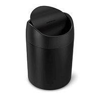 Simplehuman mini odpadkový koš na stůl, 1,5 l, matná černá ocel, CW2100 - Odpadkový koš