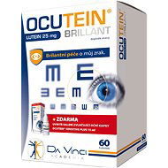 Ocutein Brillant Lutein 25mgDaVinci 60 Capsules + Drops - Lutein