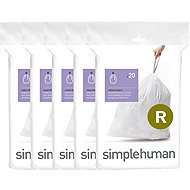 Simplehuman bin liners, 10 l, Type R, drawstring, 100 pieces, 15 µm - Bin Bags