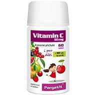 PargaVit Vitamin C Mix Plus for Kids  90 Tablets - Vitamin C