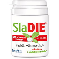 SlaDIA Sweetener 600 + 100 Tablets - Sweetener