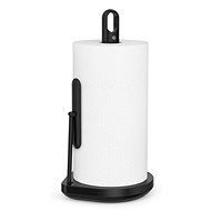 Simplehuman Papierhandtuchspender + Pumpe für Reinigungsmittel, schwarz - Küchenrolle-Halter