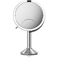 Simplehuman Trio with sensor and lighting, 1/5/10× magnification, stainless steel - Makeup Mirror