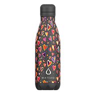 WATERGI Thermal bottle 0,5 L black LOVE - Drinking Bottle
