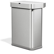 Simplehuman Sensor Touchless waste bin with voice control 58 l, Stainless steel - Contactless Waste Bin
