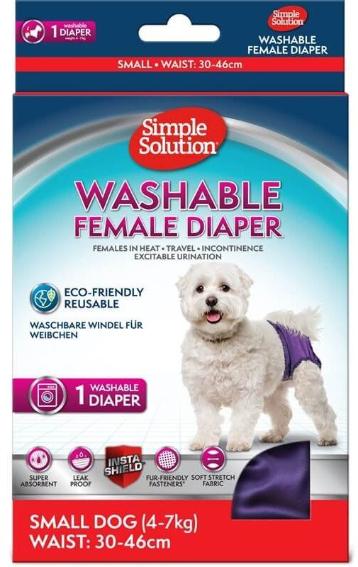 Simple Solution Washable Diapers Universal, S - Protective Dog Pants