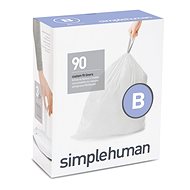 Simplehuman Retractable bags, 6 l, type B, 3 × 30 pcs - Bin Bags